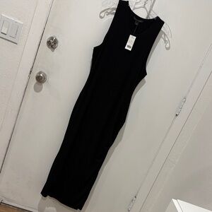 Banana Republic Classic Black Midi Dress